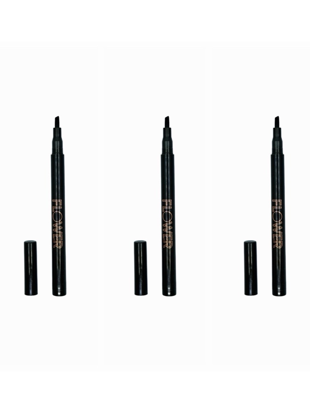 FLOWER Brow Vixen Tattoo Effect Stain - 3 Pack - 0.034 fl oz x 3 - Espresso